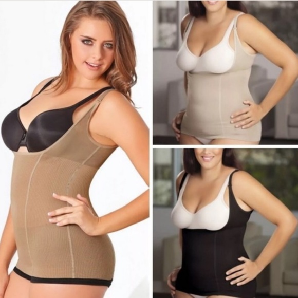 TWO PLUS SIZE BODY SHAPER TOP WOMEN - Picture 3 of 5